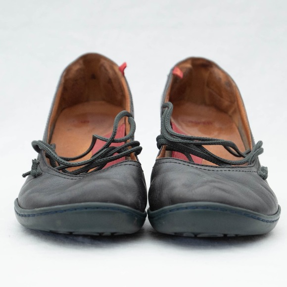 Camper Peu Nara Blue Leather Mary Jane Strap Heels Size 39 US 8.5 - Picture 3 of 8